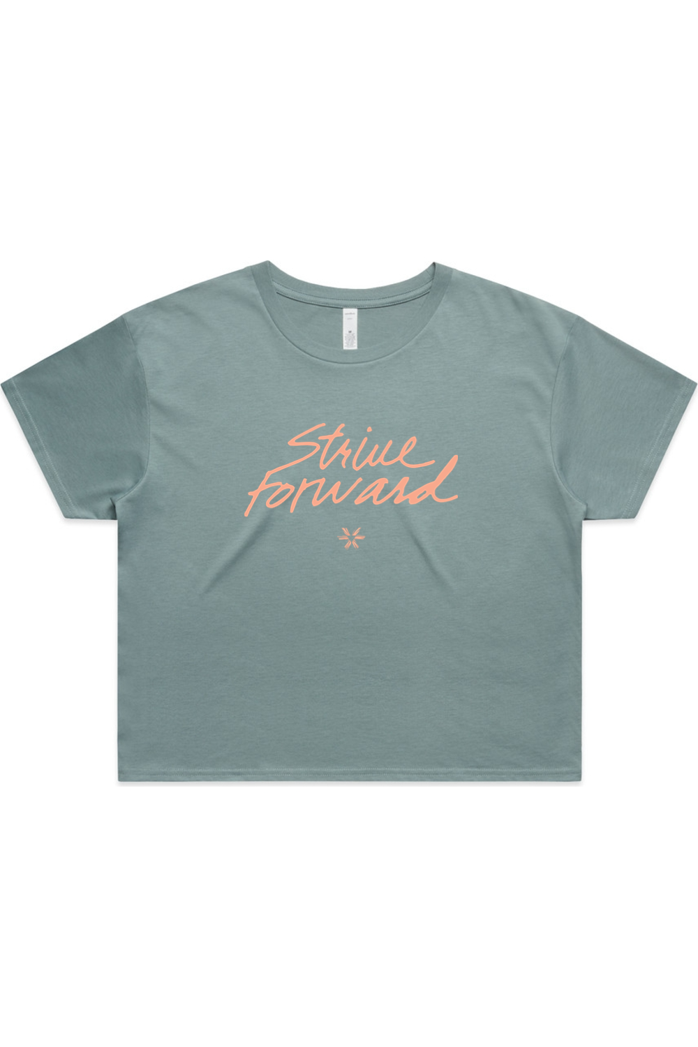 Strive Forward Scribble - Crop Tee