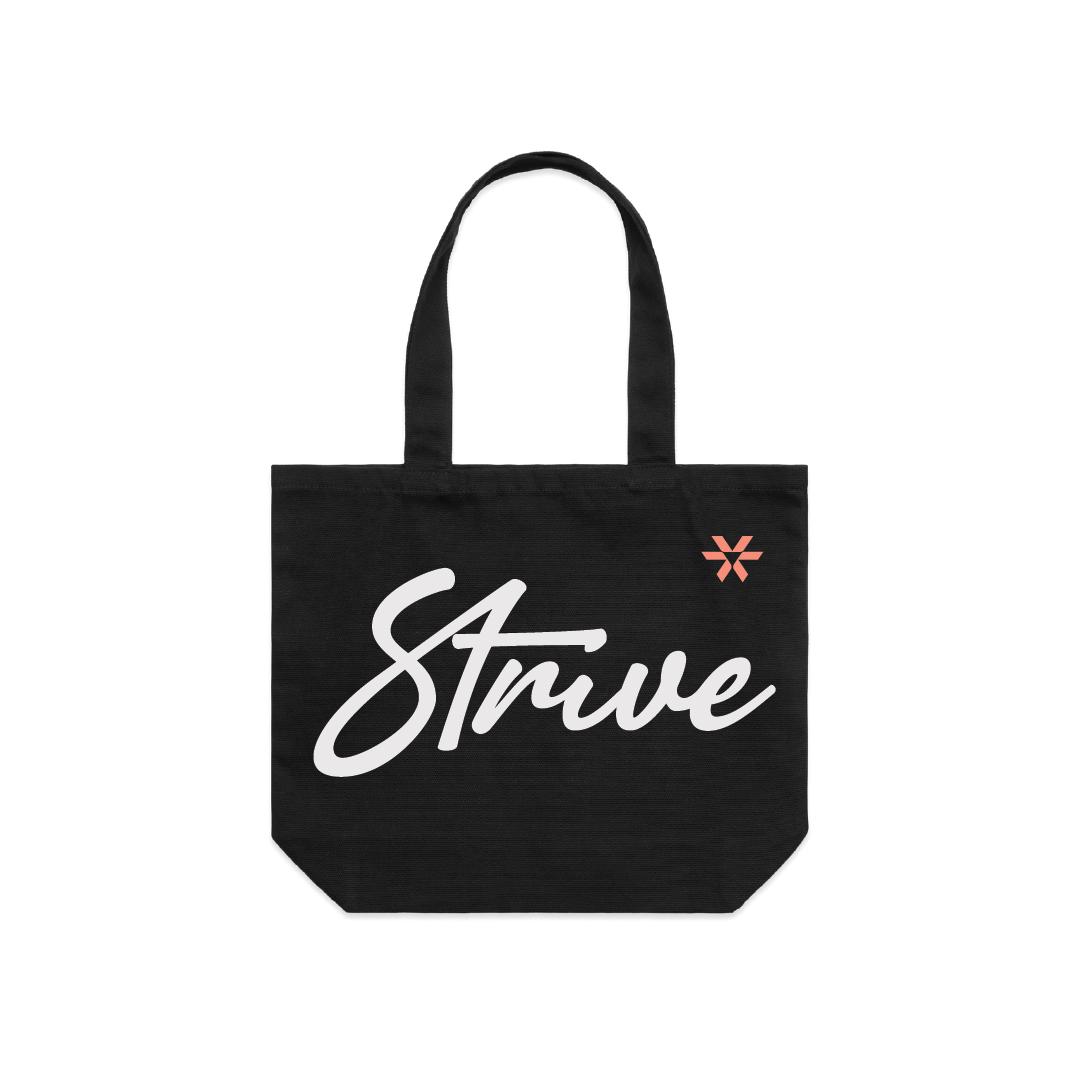 Strive Script - Shoulder Tote