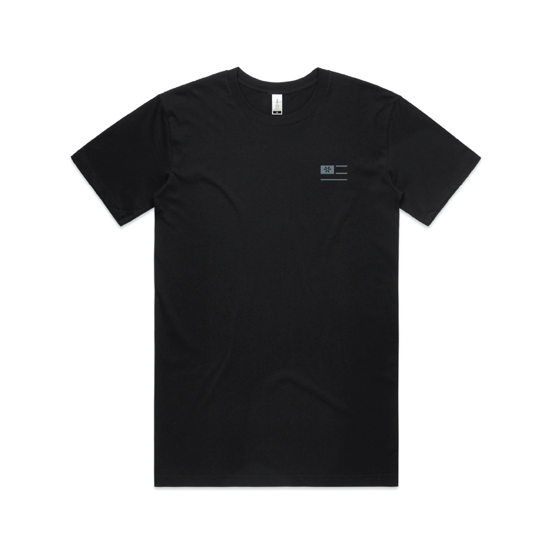 Rigorous Quality. Radical Outcomes. - Staple Tee - Black