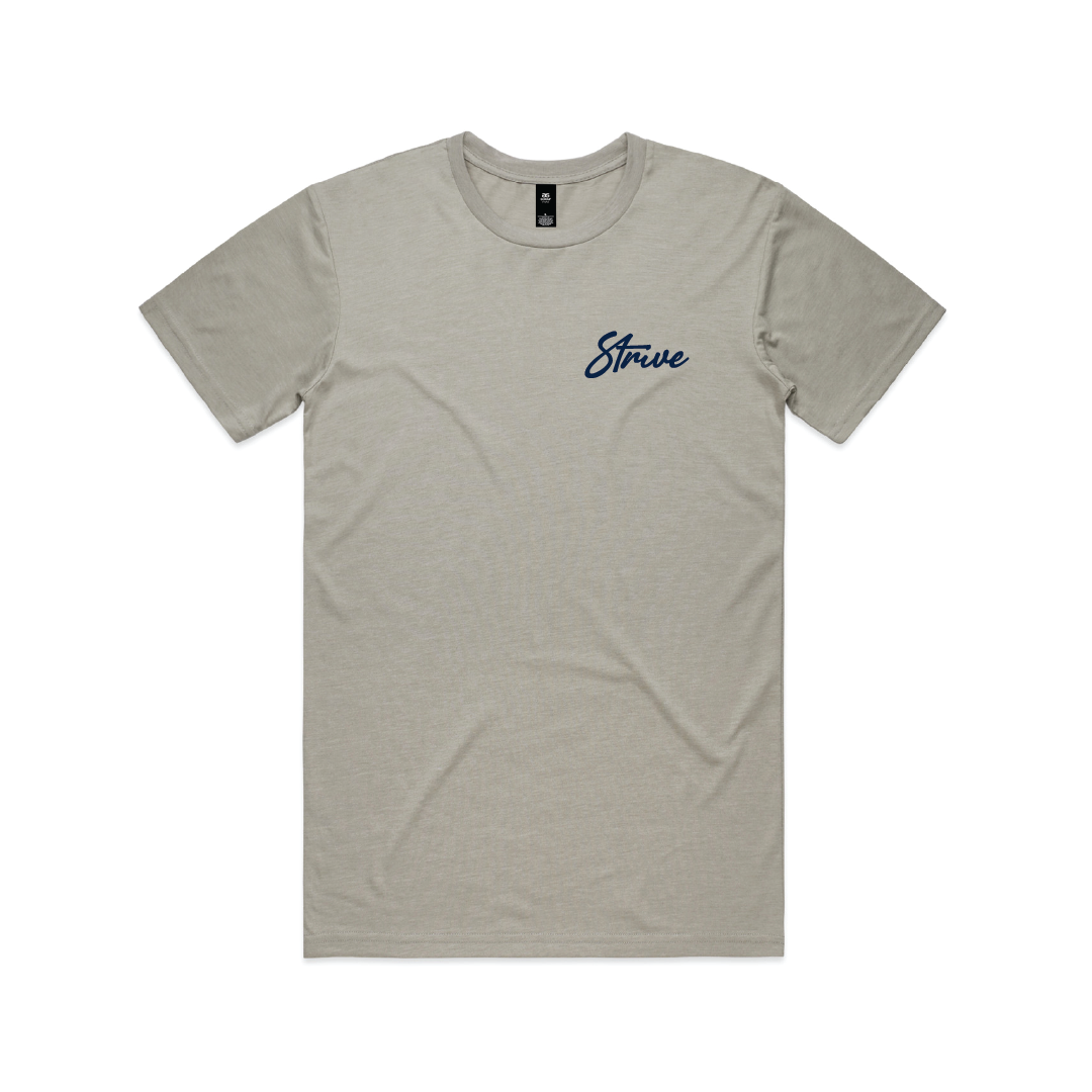 Strive For Your Fullest Life - Staple Tee - Light Grey