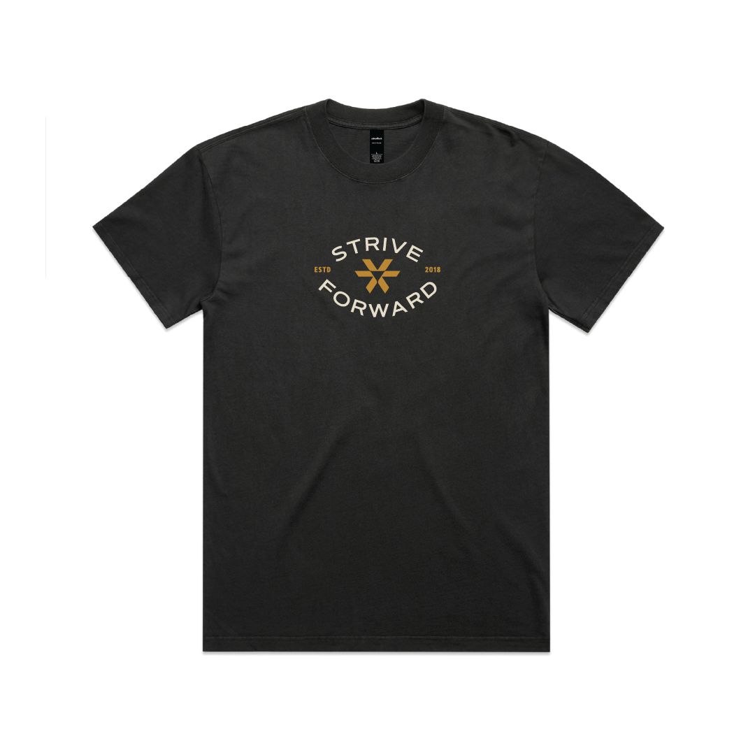 Strive Forward Badge - Heavy Faded Tee