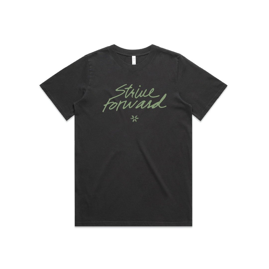 Strive Forward Scribble - Women's Heavy Faded Tee