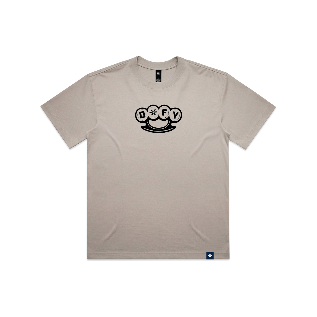 Defy Brass Knuckles | Box Tee Mushroom