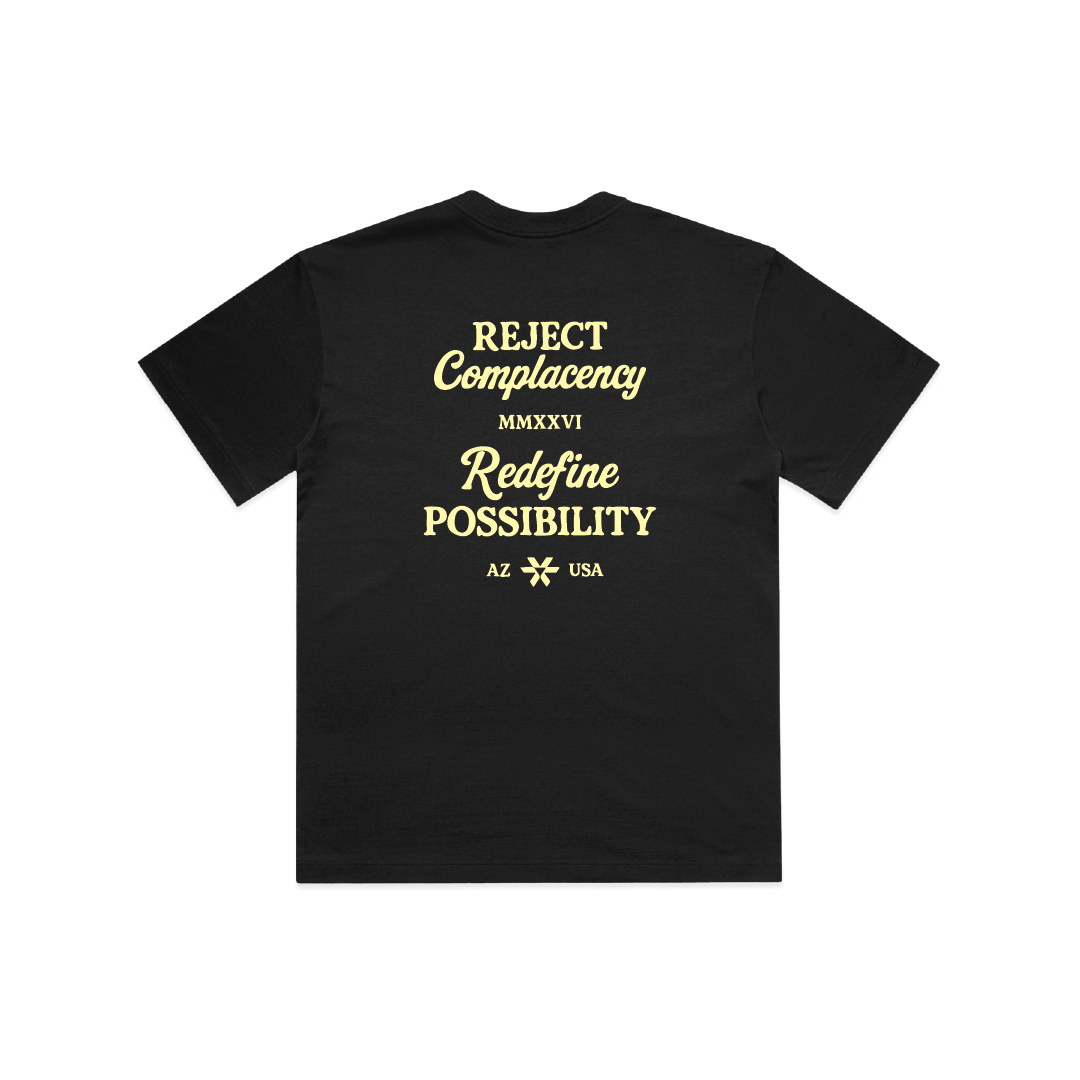 Defy The Odds Flag | Box Tee Black