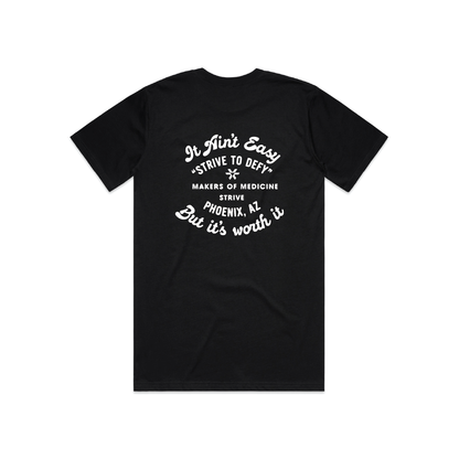 Defyn Merch Defy The Odds Script | Classic Tee Black – Strive Merch