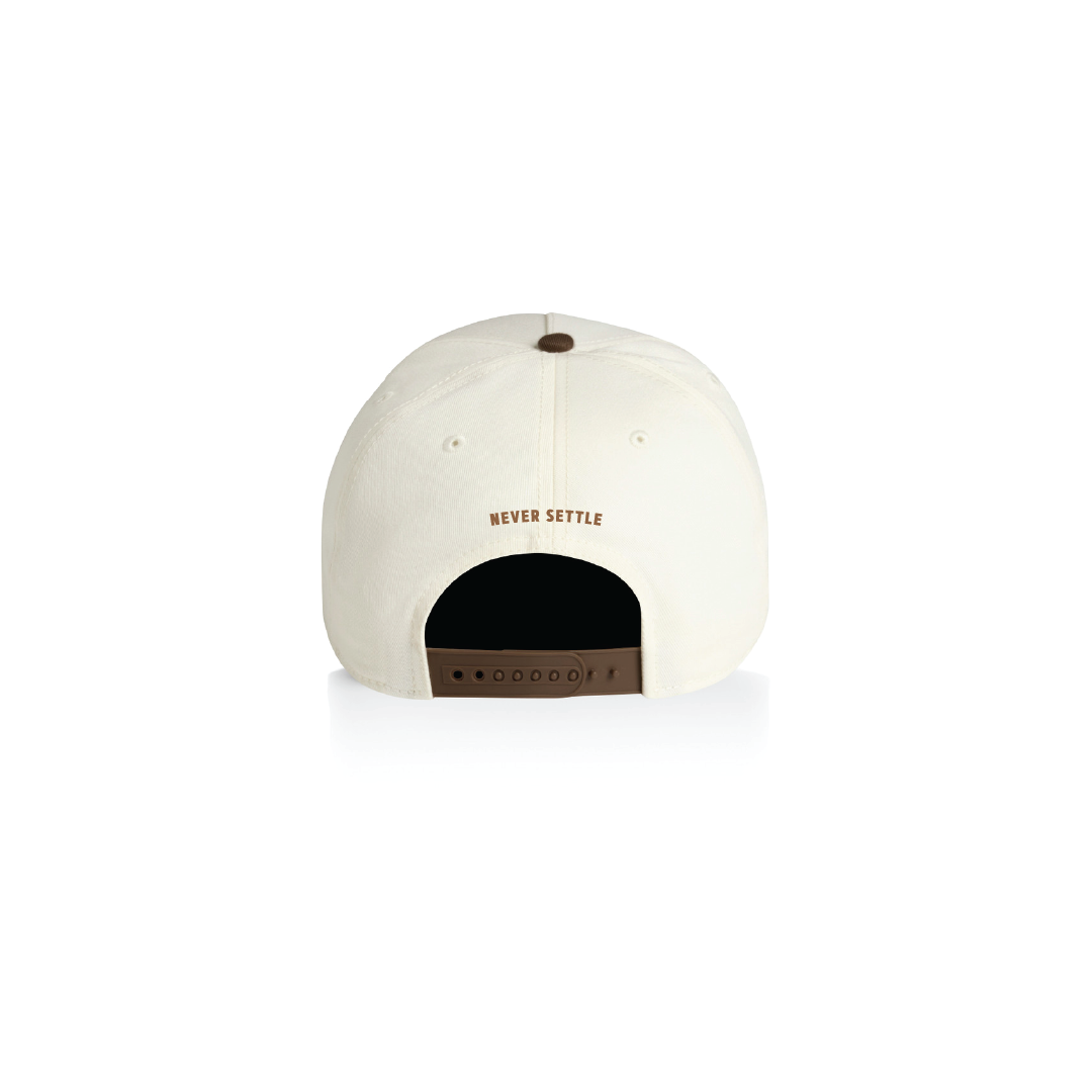 Strive Forward Badge - Frame Two-Tone Cap - Walnut