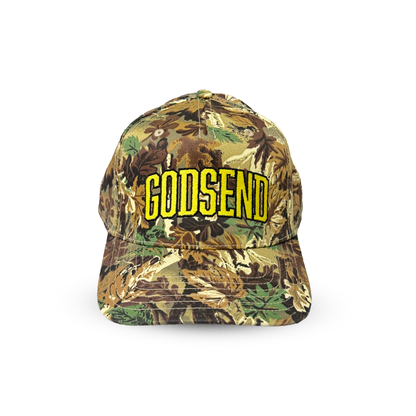 Godsend Camouflage 5 Panel Mid Profile Baseball Cap